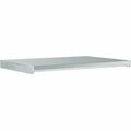 Channel SC2460 24'' x 60'' Cantilever Style Solid Aluminum Shelf 240SC2460